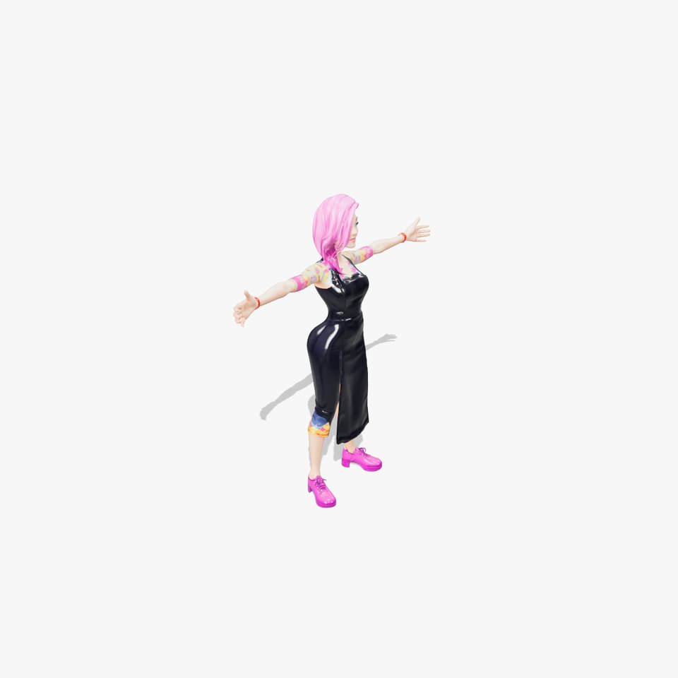 Vibrant Character Fashion model pack